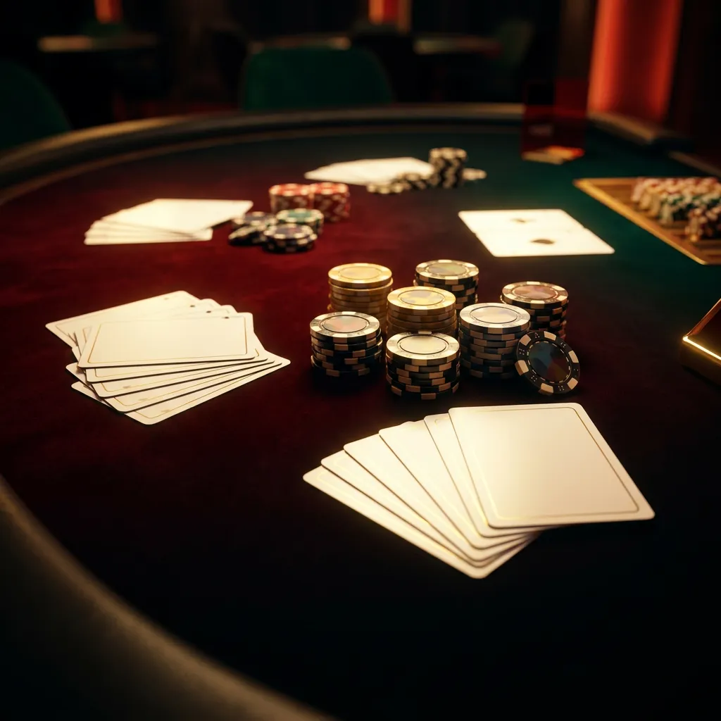 Table artwork for each live dealer card, matching the tables list order