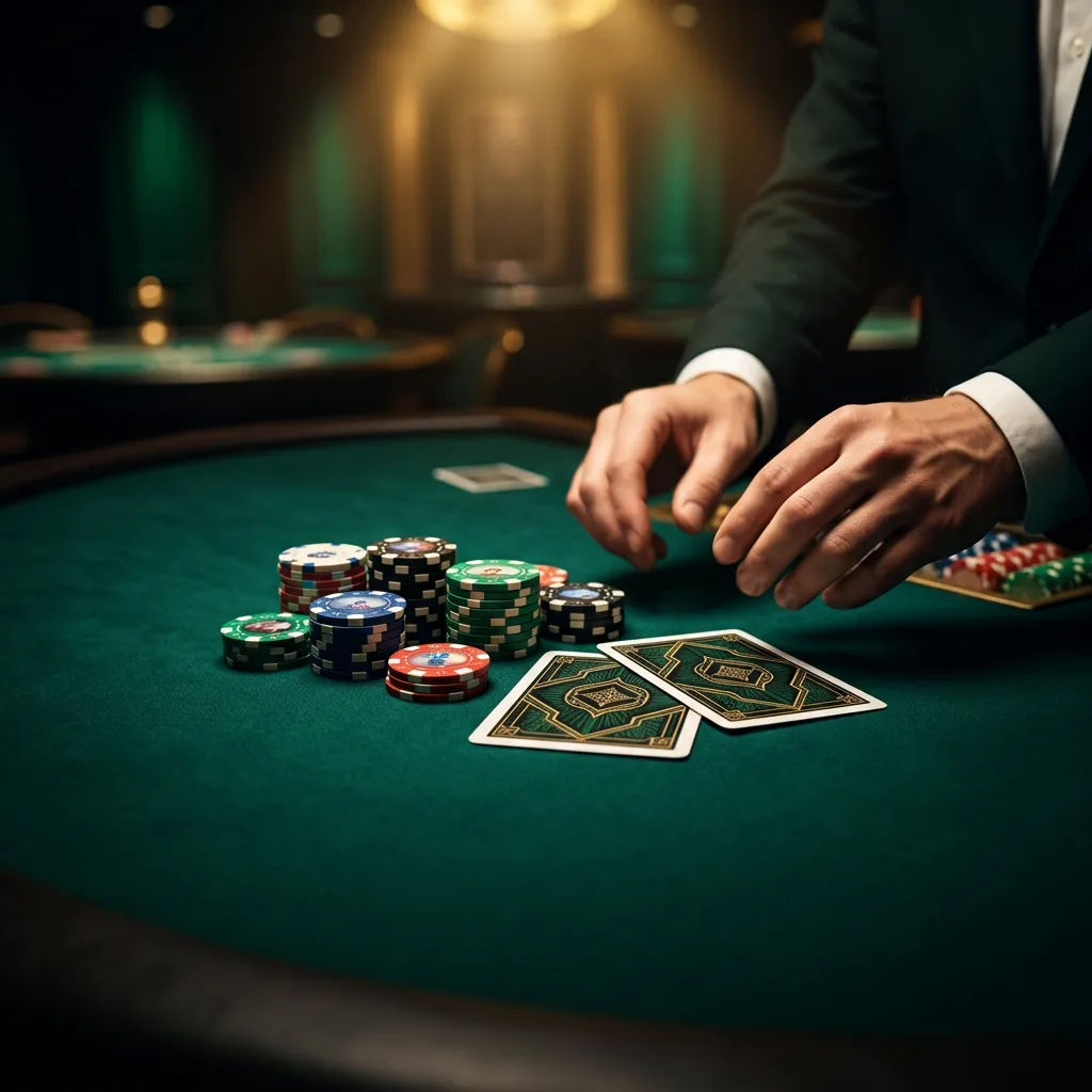 Table artwork for each live dealer card, matching the tables list order