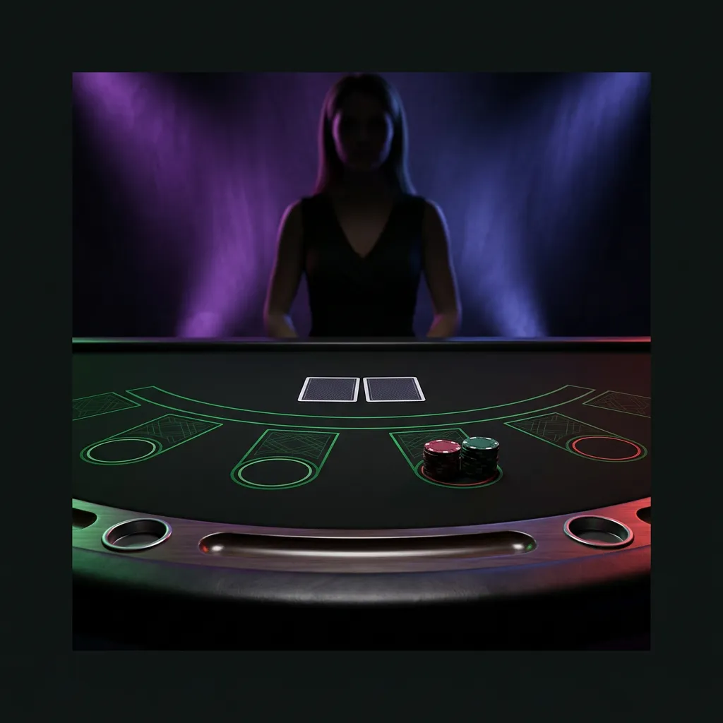 Table artwork for each live dealer card, matching the tables list order